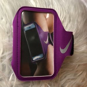 Used once.Phone pocket for arm